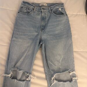 Abercrombie & Fitch High Rise Curve Love Jeans